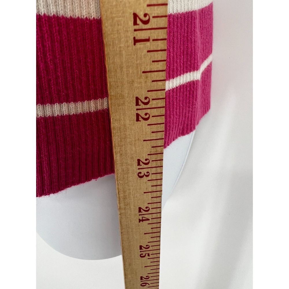 FALLS CREEK Vintage Top Women's Size XL Barbie Pink Boat Neck Short Sleeve - Picture 10 of 10
